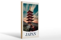 Holzschild Reise 20x30cm Japan Asien traditionelles...