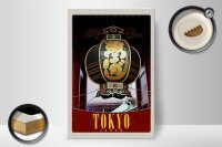 Holzschild Reise 20x30cm Tokio Japan Asien Tradition Urlaub