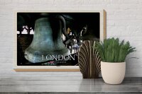 Holzschild Städte London UK England Big Ben 30x20cm