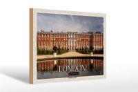 Holzschild Städte Hampton Court Palace London 30x20cm