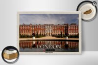 Holzschild Städte Hampton Court Palace London 30x20cm