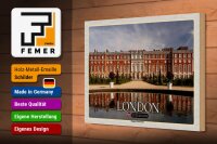 Holzschild Städte Hampton Court Palace London 30x20cm