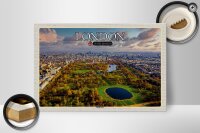 Holzschild Städte London England Hyde Park 30x20cm Geschenk