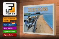 Holzschild Städte Torcross Beach England UK 30x20cm