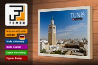 Holzschild Reise Tunesien Ez Zitouna Moschee 30x20cm