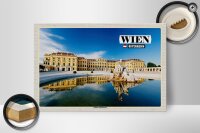 Holzschild Reise Wien Österreich Schloss Schönbrunn 30x20cm