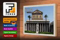 Holzschild Reise Rom Italien Basilika Sankt Paul 30x20cm