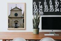 Holzschild Reise Rom Italy Basilika Santa Maria 20x30cm