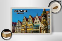 Holzschild Städte Bremen Deutschland Altstadt 30x20cm
