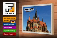 Holzschild Städte Dresden Deutschland Ganisonskirche 30x20cm