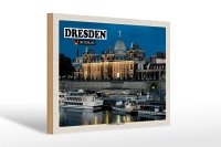 Holzschild Städte Dresden Hochschule Bildende Kunst...