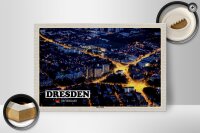 Holzschild Städte Dresden Deutschland Südvorstadt 30x20cm