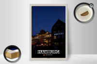 Holzschild Städte Hamburg St. Pauli Theater 20x30cm Geschenk