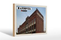 Holzschild Städte Hannover Hanomag Maschienenbau 30x20cm