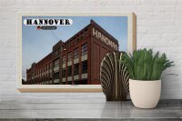 Holzschild Städte Hannover Hanomag Maschienenbau 30x20cm