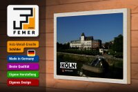 Holzschild Städte Köln Porz Rhein Gebäude 30x20cm Geschenk
