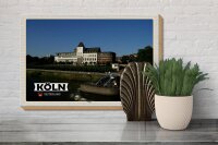 Holzschild Städte Köln Porz Rhein Gebäude 30x20cm Geschenk