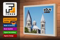 Holzschild Städte Köln St. Apostel Architektur 30x20cm