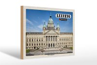 Holzschild Städte Leipzig Bundesverwaltungsgericht...