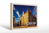 Holzschild Städte München Schwabing Stadt...
