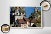 Holzschild Städte Nürnberg Fränkische Schweiz 30x20cm