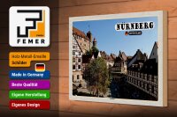 Holzschild Städte Nürnberg Gostenhof Altstadt 30x20cm