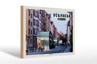 Holzschild Städte Nürnberg Kaulbachplatz Architektur 30x20cm