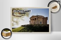 Holzschild Städte Stuttgart Grabkapelle Architektur 30x20cm