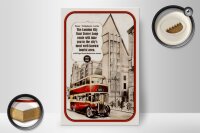 Holzschild Spruch 20x30cm London City Tour 1931-1962