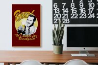 Holzschild Bier 20x30cm Beer it´s whats for Breakfast