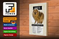 Holzschild Spruch 20x30cm Spitz Eigentumsrechte Geschenk