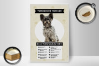 Holzschild Spruch 20x30cm Yorkshire Terrier Eigentumsrechte