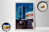 Holzschild Städte Berlin Alexanderplatz Hauptstadt 20x30cm