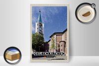 Holzschild Städte Gelsenkirchen Altstadtkirche 20x30cm