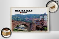 Holzschild Städte Heidelberg Altstadt Torbogen 30x20cm