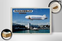 Holzschild Städte Friedrichshafen Zeppelin 30x20cm