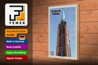 Holzschild Städte Herne Bonifatius-Kirche Architektur 20x30cm