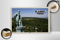 Holzschild Städte Kassel Herkules Skulptur 30x20cm