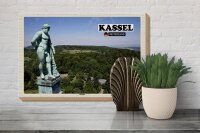 Holzschild Städte Kassel Herkules Skulptur 30x20cm
