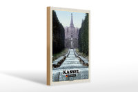 Holzschild Städte Kassel Wilhelmshöhe Architektur 20x30cm