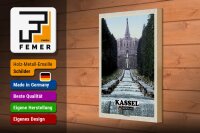Holzschild Städte Kassel Wilhelmshöhe Architektur 20x30cm