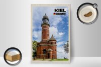 Holzschild Städte Kiel Leuchtturm Architektur 20x30cm