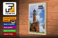 Holzschild Städte Kiel Leuchtturm Architektur 20x30cm