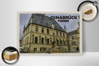 Holzschild Städte Osnabrück Rathaus Architektur 30x20cm