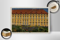 Holzschild Städte Osnabrück Schloss Mittelalter 30x20cm