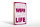 Holzschild Spruch Frau Happy wife happy Life 20x30cm