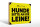 Holzschild Hundeschild Hunde bitte an die Leine 30x20cm