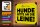Holzschild Hundeschild Hunde bitte an die Leine 30x20cm