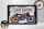 Holzschild Motorcycle Cafe Racer Motorrad UK 30x20cm
