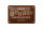 Blechschild Spruch 18x12cm Gib mir Kaffee niemand verletzt